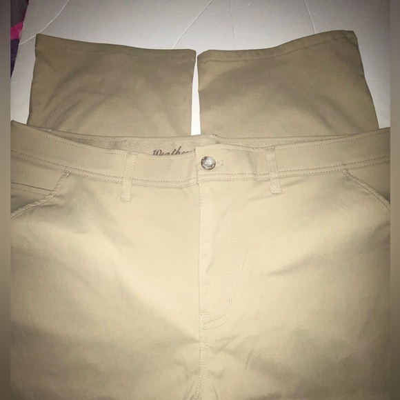 Weatherproof Vintage Straight Fit Tech 5 Pocket Pants TAN 38 X 29 1481791  BB3 - Picture 1 of 6